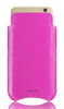 NueVue iPhone 6 case pink leather self cleaning case