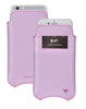 iPhone 6/6s Case Sugar Purple in Vegan Leather | Screen Cleaning Sanitizing Case | Smart Window.