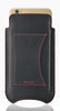 Apple iPhone 12 Pro Max Wallet Case in Black Leather | Screen Cleaning Sanitizing Lining.