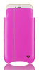 Apple iPhone 12 Pro Max Sleeve Case in Pink Leather | Screen Cleaning Sanitizing Lining