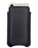 iPhone 13 / 13 Pro Black Leather Case with NueVue Patented Antimicrobial, Germ Fighting and Screen Cleaning Technology