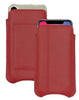 NueVue iPhone X faux leather case Red