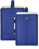 iPad Pro Sleeve Case in French Blue Faux Leather | Screen Cleaning and Sanitizing Lining.