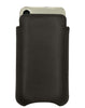 iPhone 14 / 14 Pro Black Leather Case with NueVue Patented Antimicrobial, Germ Fighting and Screen Cleaning Technology