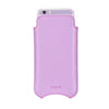 NueVue iPhone 13 mini case purple vegan leather self cleaning case