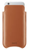 iPhone 6/6s Sleeve Case in Tan Napa Leather | Screen Cleaning Sanitizing Lining