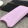 NueVue iPhone 6 Plus Case Purple Vegan self cleaning interior lifestyle
