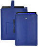 Samsung Galaxy Tab S4 Sleeve Case in French Blue Faux Leather | Screen Cleaning and Sanitizing Lining.