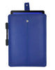 Samsung Galaxy Tab A Sleeve Case in French Blue Faux Leather