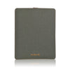Apple iPad Sleeve in Green Cotton Twill | Screen Cleaning Sanitizing Lining
