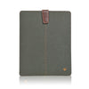 Apple iPad Sleeve in Green Cotton Twill | Screen Cleaning Sanitizing Lining