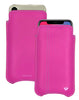 iPhone 14 / 14 Pro Violet Rose Leather Case with NueVue Patented Antimicrobial, Germ Fighting and Screen Cleaning Technology